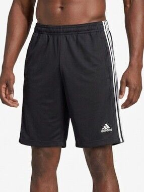 Adidas Designed 2 Move 3-Stripes Athletic Shorts